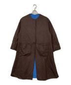 SIMPLICITEシンプリシテ）の古着「S120ブレンドリバーシブルコート」｜ブラウン