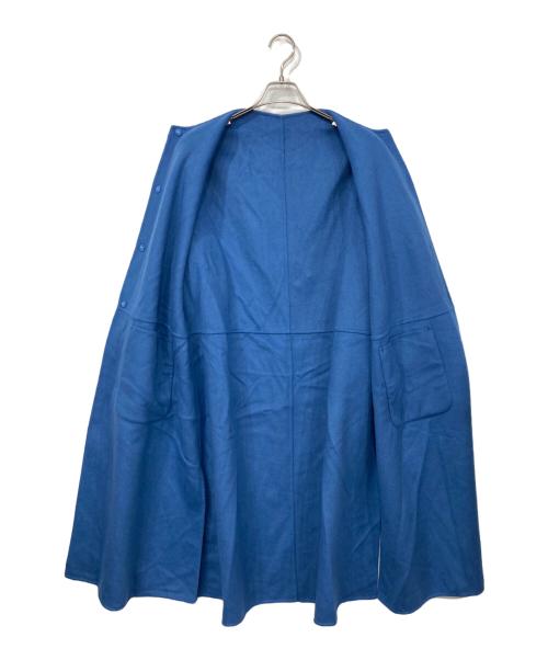 SIMPLICITE（シンプリシテ）simplicite (シンプリシテ) S120ブレンドリバーシブルコート ブラウン サイズ:Mの古着・服飾アイテム