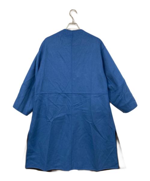 SIMPLICITE（シンプリシテ）simplicite (シンプリシテ) S120ブレンドリバーシブルコート ブラウン サイズ:Mの古着・服飾アイテム