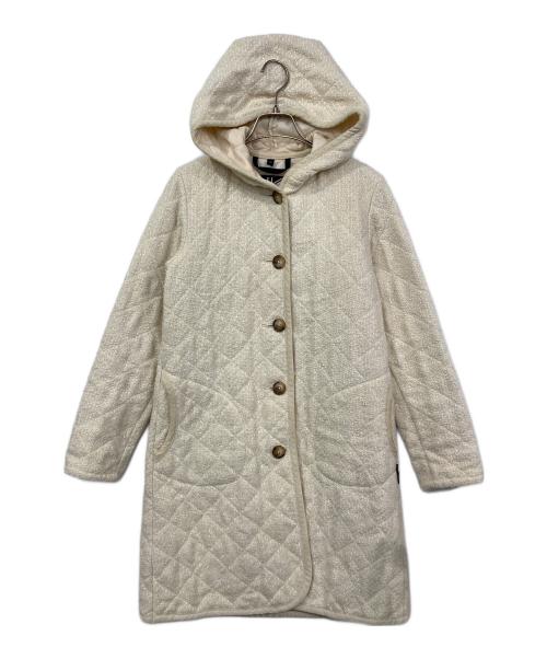 LAVENHAM（ラベンハム）LAVENHAM (ラベンハム) BRUNDONキルティングコート アイボリー サイズ:38の古着・服飾アイテム