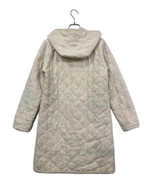 LAVENHAM（ラベンハム）LAVENHAM (ラベンハム) BRUNDONキルティングコート アイボリー サイズ:38の古着・服飾アイテム