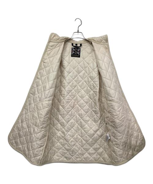 LAVENHAM（ラベンハム）LAVENHAM (ラベンハム) BRUNDONキルティングコート アイボリー サイズ:38の古着・服飾アイテム