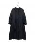 utilite（ユティリテ）の古着「レーヨンブラウスワンピース」｜ブラック