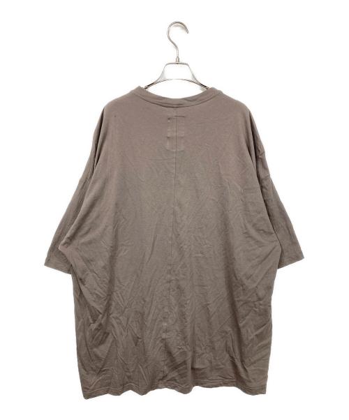 RICK OWENS（リックオウエンス）RICK OWENS (リックオウエンス) Champion (チャンピオン) ロゴエンブロイダリーTシャツ グレー サイズ:M（JPN L）の古着・服飾アイテム