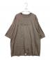 RICK OWENS（リックオウエンス）の古着「ロゴエンブロイダリーTシャツ」｜グレー
