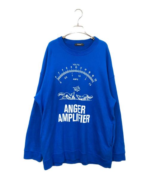 UNDERCOVER（アンダーカバー）UNDERCOVER (アンダーカバー) コットンスウェットビッグプルオーバー ブルー サイズ:3の古着・服飾アイテム