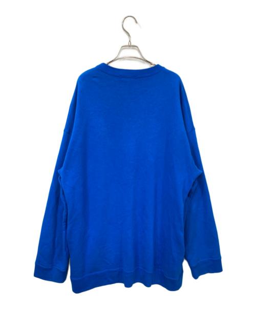 UNDERCOVER（アンダーカバー）UNDERCOVER (アンダーカバー) コットンスウェットビッグプルオーバー ブルー サイズ:3の古着・服飾アイテム