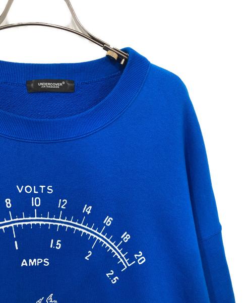 UNDERCOVER（アンダーカバー）UNDERCOVER (アンダーカバー) コットンスウェットビッグプルオーバー ブルー サイズ:3の古着・服飾アイテム