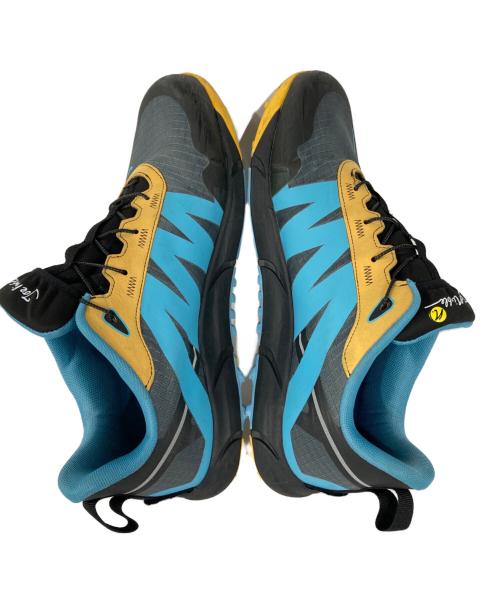 Joe Nimble（ジョー・ニンブル）Joe Nimble (ジョー・ニンブル) TOE FREEDOMランニングシューズ ブルー×ブラック サイズ:10の古着・服飾アイテム