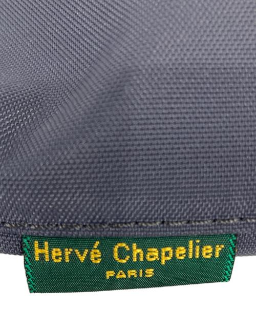 Herve Chapelier（エルベシャプリエ）Herve Chapelier (エルベシャプリエ) ナイロンスクエアショルダー ネイビーの古着・服飾アイテム