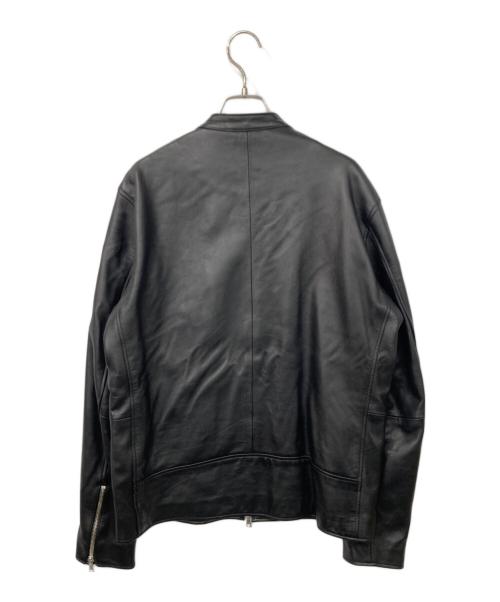 BEAMS HEART（ビームスハート）BEAMS HEART (ビームスハート) ラムレザージャケット ブラック サイズ:XLの古着・服飾アイテム