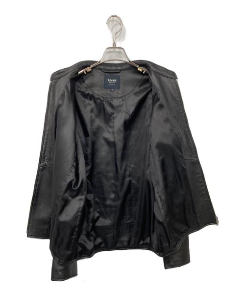 BEAMS HEART（ビームスハート）BEAMS HEART (ビームスハート) ラムレザージャケット ブラック サイズ:XLの古着・服飾アイテム