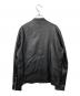BEAMS HEART (ビームスハート) ラムレザージャケット ブラック サイズ:XL：7000円