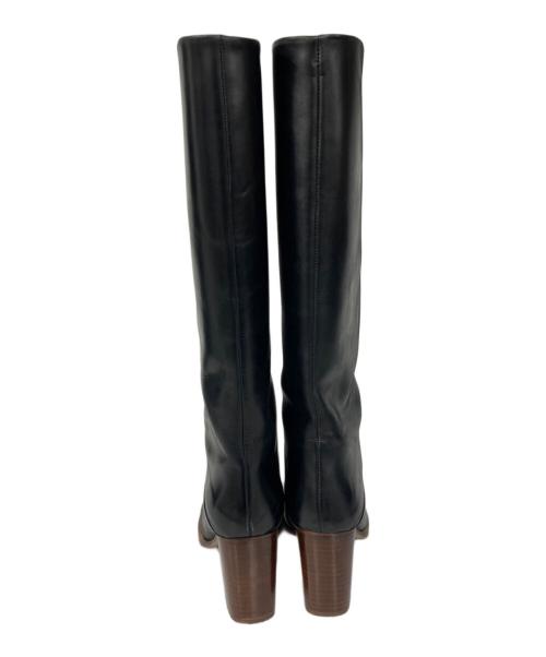 A.P.C.（アーペーセー）A.P.C. (アーペーセー) ロングブーツ ブラック サイズ:39の古着・服飾アイテム