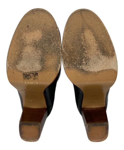 A.P.C.（アーペーセー）A.P.C. (アーペーセー) ロングブーツ ブラック サイズ:39の古着・服飾アイテム