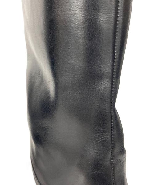 A.P.C.（アーペーセー）A.P.C. (アーペーセー) ロングブーツ ブラック サイズ:39の古着・服飾アイテム