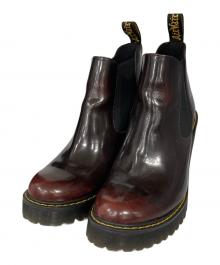Dr.Martens（ドクターマーチン）の古着「ヒールアップサイドゴアブーツ」｜ブラウン