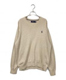 POLO RALPH LAUREN（ポロ・ラルフローレン）の古着「スウェット」｜ベージュ