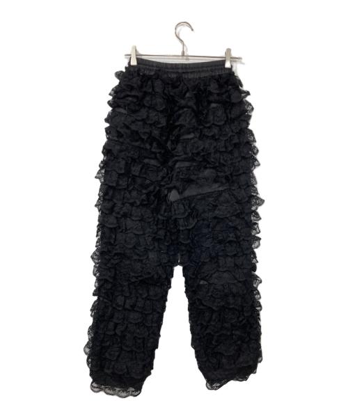 bibly（ビビィ）bibly (ビビィ) MIMI LACE PANTS ブラック サイズ:Fの古着・服飾アイテム