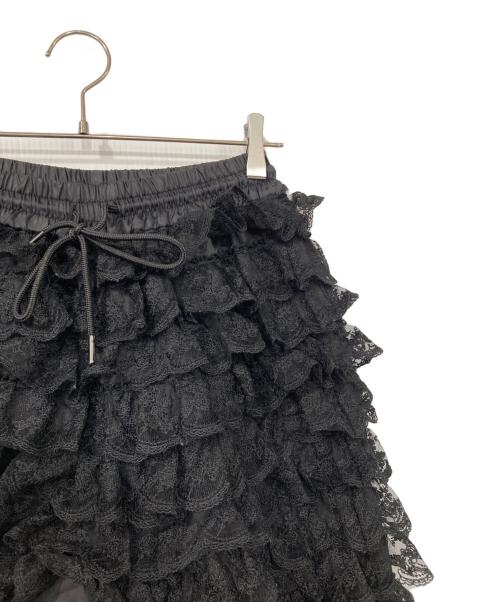 bibly（ビビィ）bibly (ビビィ) MIMI LACE PANTS ブラック サイズ:Fの古着・服飾アイテム