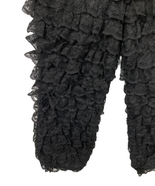 bibly（ビビィ）bibly (ビビィ) MIMI LACE PANTS ブラック サイズ:Fの古着・服飾アイテム
