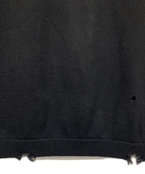 SATURDAYS SURF NYC（サタデーズサーフニューヨーク）SATURDAYS SURF NYC (サタデーズサーフニューヨーク) Charles Vintage V-Neck Sweater ブラック サイズ:Mの古着・服飾アイテム