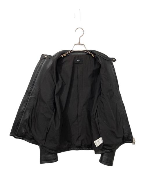 HARE（ハレ）HARE (ハレ) シングルライダースジャケット ブラック サイズ:Mの古着・服飾アイテム