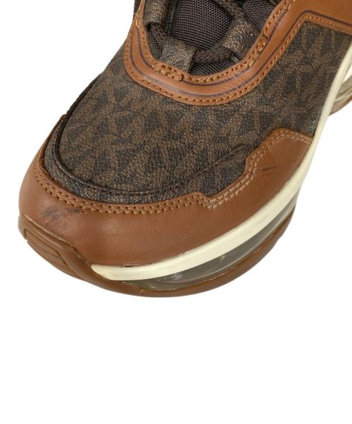 MICHAEL KORS（マイケル・コース）MICHAEL KORS (マイケル・コース) OLYMPIA ETREME TRAINER ブラウン サイズ:8Mの古着・服飾アイテム