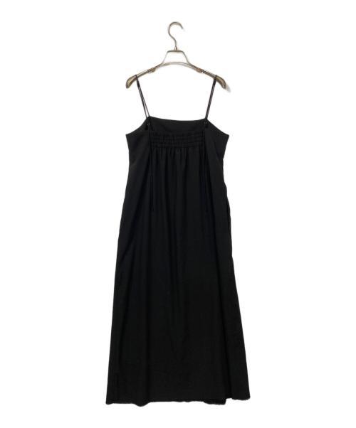 crewre（クルー）crewre (クルー) ボックスタックキャミワンピース ブラック サイズ:3の古着・服飾アイテム