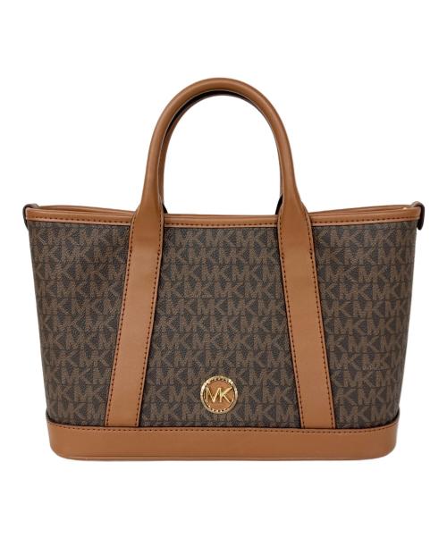 MICHAEL KORS（マイケル・コース）MICHAEL KORS (マイケル・コース) ショルダーバッグ ブラウンの古着・服飾アイテム