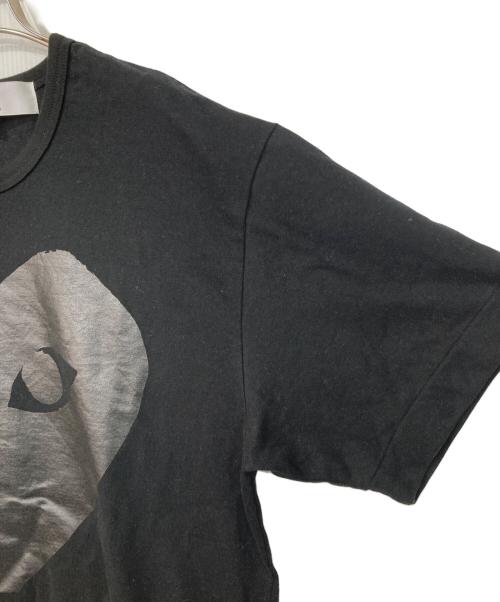 PLAY COMME des GARCONS（プレイコムデギャルソン）PLAY COMME des GARCONS (プレイコムデギャルソン) ハートTシャツ ブラック サイズ:XLの古着・服飾アイテム