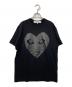 PLAY COMME des GARCONS（プレイコムデギャルソン）の古着「ハートTシャツ」｜ブラック