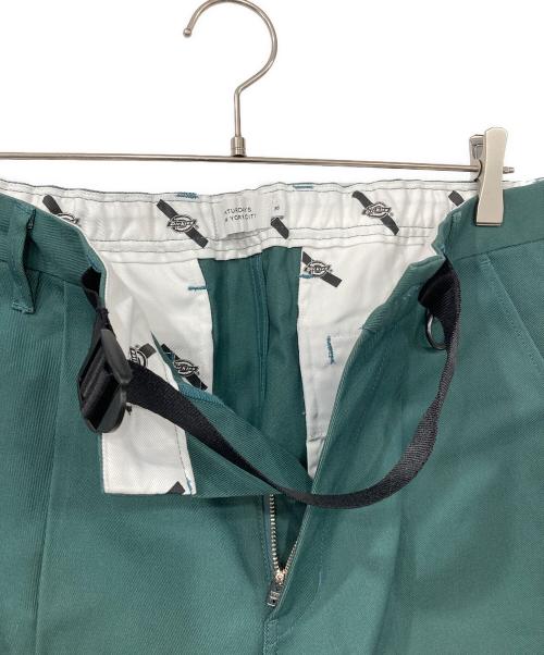 Saturdays NYC（サタデーズ ニューヨークシティ）Saturdays NYC (サタデーズ ニューヨークシティ) Dickies (ディッキーズ) 別注ワークパンツ グリーン サイズ:36の古着・服飾アイテム