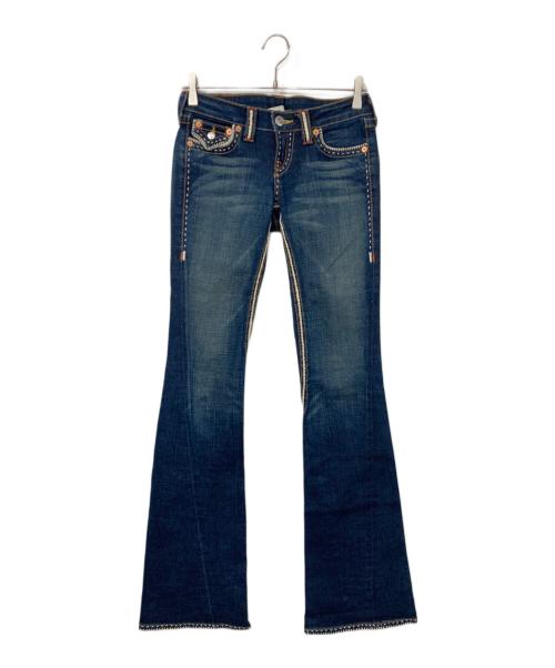 TRUE RELIGION（トゥルー レリジョン）TRUE RELIGION (トゥルー リリジョン) ブーツカットデニムパンツ インディゴ サイズ:25の古着・服飾アイテム
