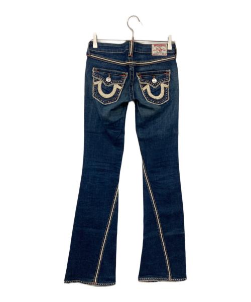 TRUE RELIGION（トゥルー レリジョン）TRUE RELIGION (トゥルー リリジョン) ブーツカットデニムパンツ インディゴ サイズ:25の古着・服飾アイテム