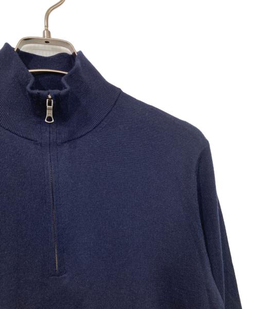 BROOKS BROTHERS（ブルックスブラザーズ）BROOKS BROTHERS (ブルックスブラザーズ) メリノウールハーフジップニット ネイビー サイズ:SIZE Sの古着・服飾アイテム