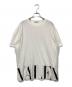 VALENTINO（ヴァレンティノ）の古着「ロゴプリントTシャツ」｜ホワイト