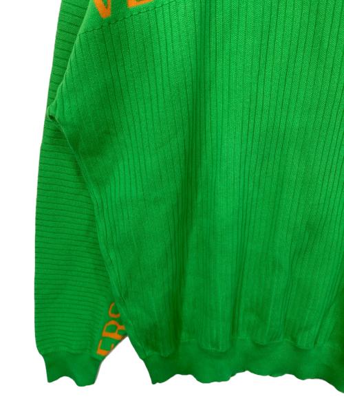 VERSACE（ヴェルサーチェ）VERSACE (ヴェルサーチェ) Graphic Print Crewneck グリーン サイズ:46の古着・服飾アイテム