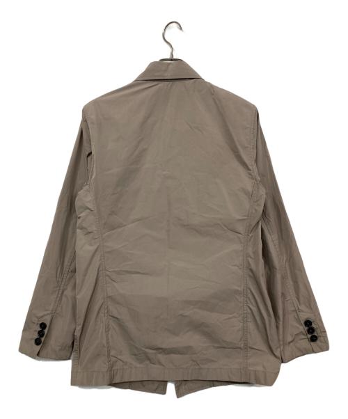 eleventy（イレブンティ）eleventy (イレブンティ) ナイロンテーラードジャケット ベージュ サイズ:Mの古着・服飾アイテム