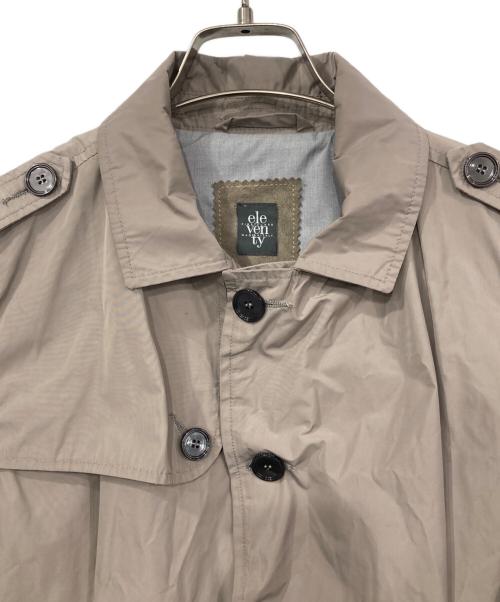 eleventy（イレブンティ）eleventy (イレブンティ) ナイロンテーラードジャケット ベージュ サイズ:Mの古着・服飾アイテム