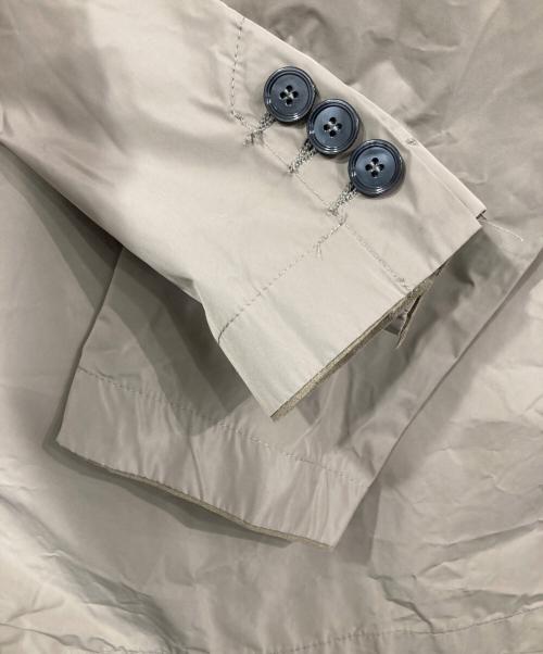 eleventy（イレブンティ）eleventy (イレブンティ) ナイロンテーラードジャケット ベージュ サイズ:Mの古着・服飾アイテム