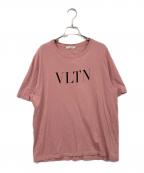VALENTINOヴァレンティノ）の古着「ロゴプリントTシャツ」