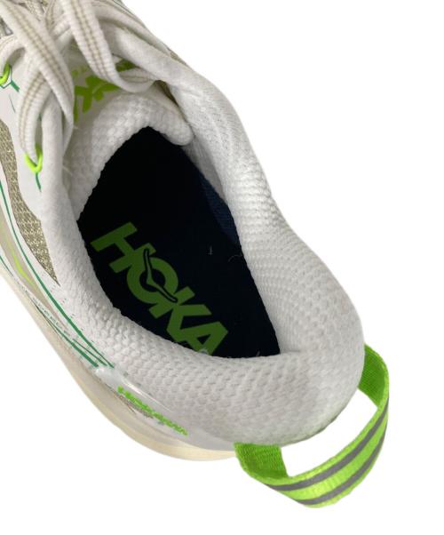 HOKA（ホカ）HOKA (ホカ) MAFATE SPEED 2 グリーン×ホワイト サイズ:27.0の古着・服飾アイテム