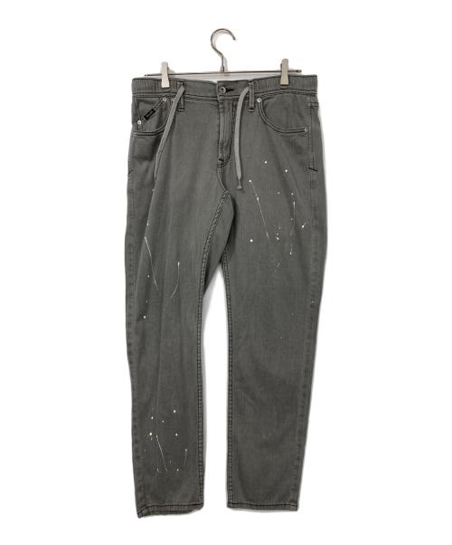 YANUK（ヤヌーク）YANUK (ヤヌーク) デニムパンツ グレー サイズ:Ｌの古着・服飾アイテム