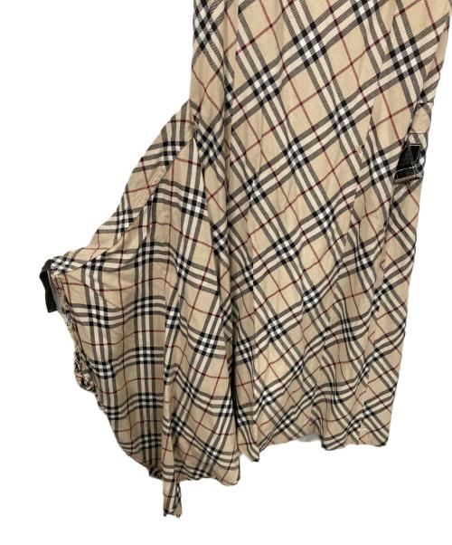 BURBERRY BLUE LABEL（バーバリー ブルー レーベル）BURBERRY BLUE LABEL (バーバリー ブルー レーベル) ノバチェックノースリーブワンピース ベージュ サイズ:38の古着・服飾アイテム