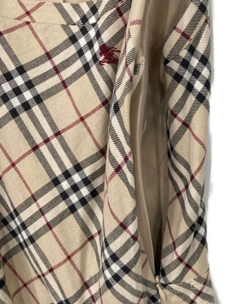 BURBERRY BLUE LABEL（バーバリー ブルー レーベル）BURBERRY BLUE LABEL (バーバリー ブルー レーベル) ノバチェックノースリーブワンピース ベージュ サイズ:38の古着・服飾アイテム