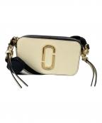 MARC JACOBSマークジェイコブス）の古着「SNAPSHOT CROSSBODY BAG」｜ベージュ×ブラック