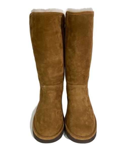 UGG（アグ）UGG (アグ) ミドルムートンブーツ ブラウン サイズ:23.0の古着・服飾アイテム