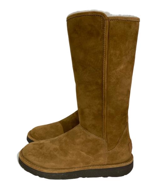 UGG（アグ）UGG (アグ) ミドルムートンブーツ ブラウン サイズ:23.0の古着・服飾アイテム