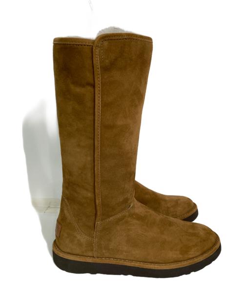 UGG（アグ）UGG (アグ) ミドルムートンブーツ ブラウン サイズ:23.0の古着・服飾アイテム
